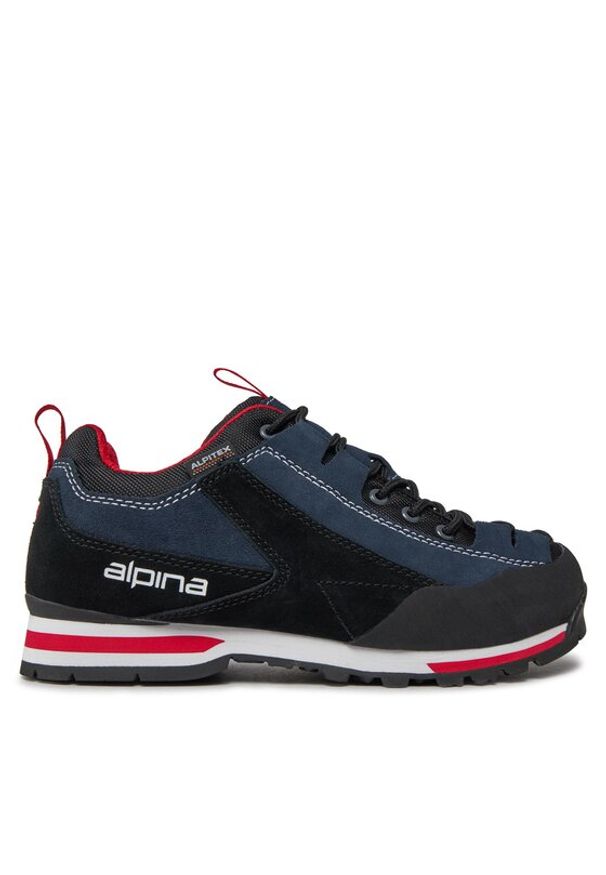 Alpina Trekkingi Royal Vibram 627F-1 Niebieski. Kolor: niebieski. Materiał: skóra. Sport: turystyka piesza