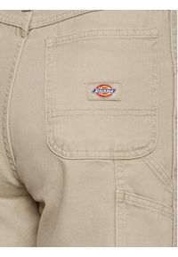 Dickies Szorty jeansowe Duck Canvas DK0A4XRSF02 Beżowy Regular Fit. Kolor: beżowy. Materiał: bawełna #3