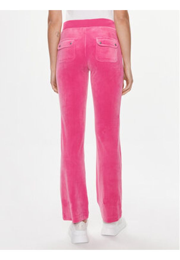 Juicy Couture Spodnie dresowe Del Ray JCAP180 Różowy Regular Fit. Kolor: różowy. Materiał: syntetyk