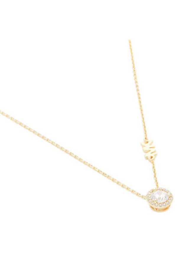 Michael Kors Naszyjnik Pave Halo Necklace MKC1208AN710 Złoty. Materiał: złote. Kolor: złoty