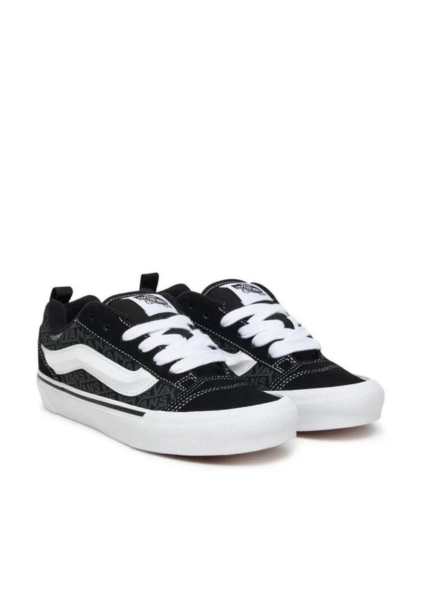 Tenisówki Vans Model Knu Skool Kolor Czarny. Okazja: na co dzień. Kolor: czarny. Materiał: tkanina