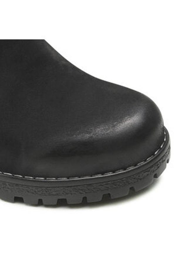 Jenny Fairy Botki WS1128-2 Czarny. Kolor: czarny. Materiał: skóra