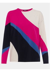 Olsen Sweter 11004143 Kolorowy Regular Fit. Materiał: syntetyk. Wzór: kolorowy #4
