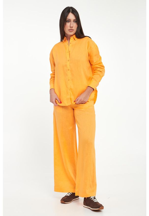 Ecoalf - Koszula damska lniana Daria ECOALF. Materiał: len