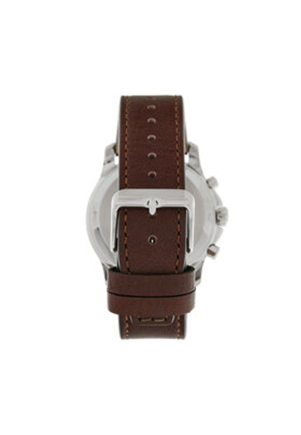TOMMY HILFIGER - Tommy Hilfiger Zegarek Wesley 1710625 Brązowy. Kolor: brązowy