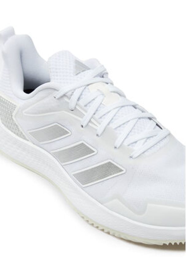 Adidas - adidas Buty do tenisa Defiant Speed Clay Tennis ID1513 Biały. Kolor: biały. Materiał: materiał, mesh. Sport: tenis