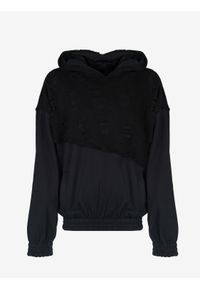 La Haine Inside Us Bluza Unisex | 3M M1162 | Mężczyzna | Czarny. Typ kołnierza: kaptur. Kolor: czarny. Materiał: bawełna. Wzór: aplikacja. Styl: elegancki #3