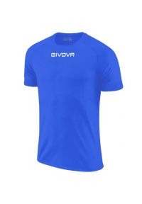 Givova - T-shirt Męski Capo. Kolor: niebieski