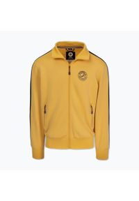 PITBULL - Bluza męska Pitbull Track Jacket San Diego. Kolor: żółty. Sport: fitness