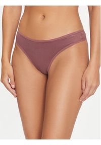 Calvin Klein Underwear Komplet 5 par stringów Thong 5Pk 000QD5250E Kolorowy. Materiał: bawełna. Wzór: kolorowy #12