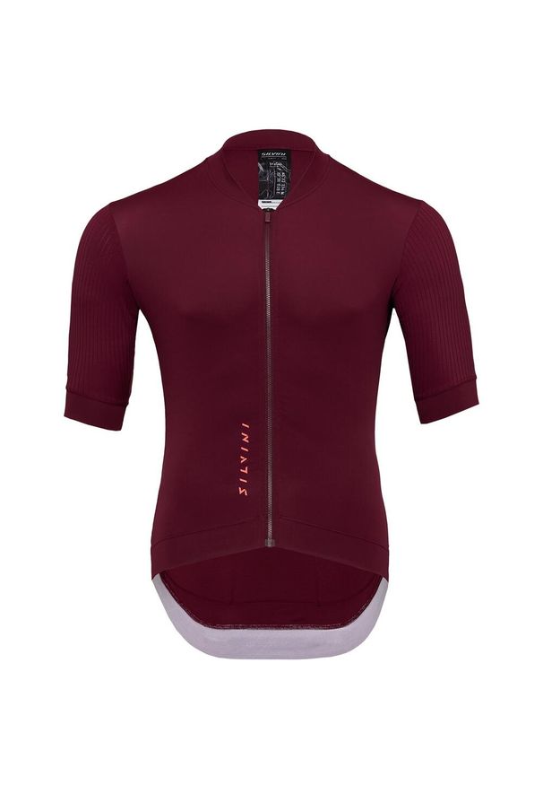 Koszulka Silvini Trafoi. Kolor: wielokolorowy, fioletowy, czerwony, brązowy. Sport: kolarstwo