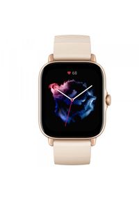 Huami - Smartwatch Amazfit GTS 3 Ivory White. Rodzaj zegarka: smartwatch. Materiał: koronka. Styl: klasyczny, elegancki #5