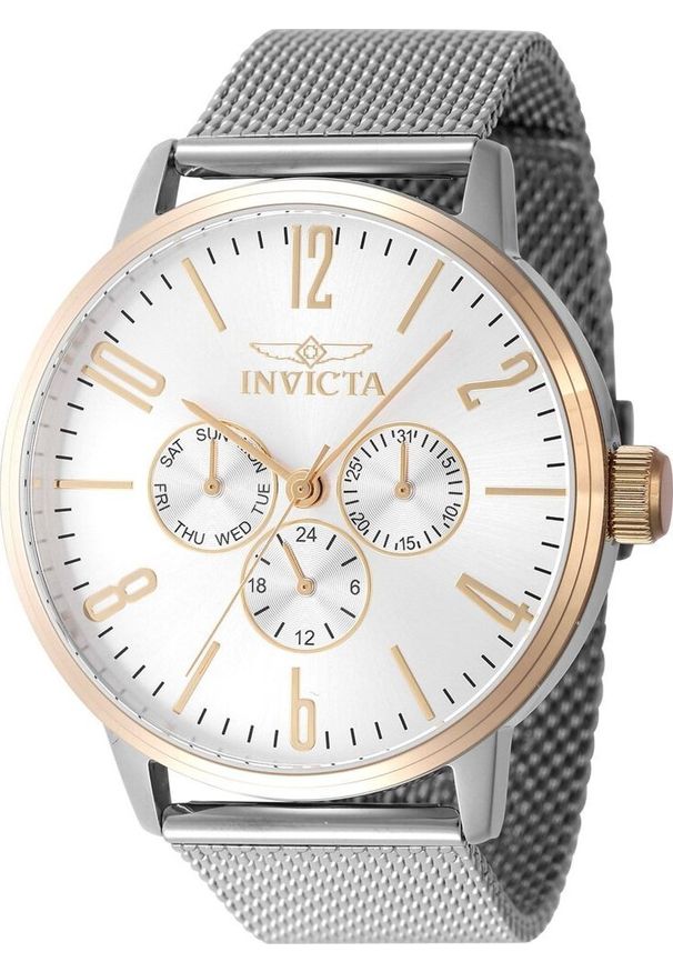 Zegarek Invicta Zegarek marki Invicta model 4759 kolor Szary. Akcesoria męski. Sezon: Cały rok NoSize. Kolor: szary