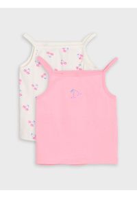 Sinsay - Koszulki na ramiączkach 2 pack - wielobarwny. Długość rękawa: na ramiączkach #1