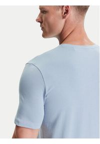 BOSS T-Shirt Mix&Match 50515312 Błękitny Regular Fit. Kolor: niebieski. Materiał: bawełna