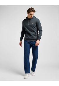 Lee - MESKA BLUZA LEE PLAIN HOODIE WASHED BLACK 112371838 #2
