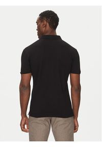 La Martina Polo Piquet CCMP02 PK001 Czarny Slim Fit. Typ kołnierza: polo. Kolor: czarny. Materiał: bawełna #3