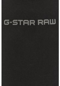 G-Star RAW - G-Star Raw - Bluza. Okazja: na co dzień. Kolor: czarny. Wzór: aplikacja. Styl: casual #4