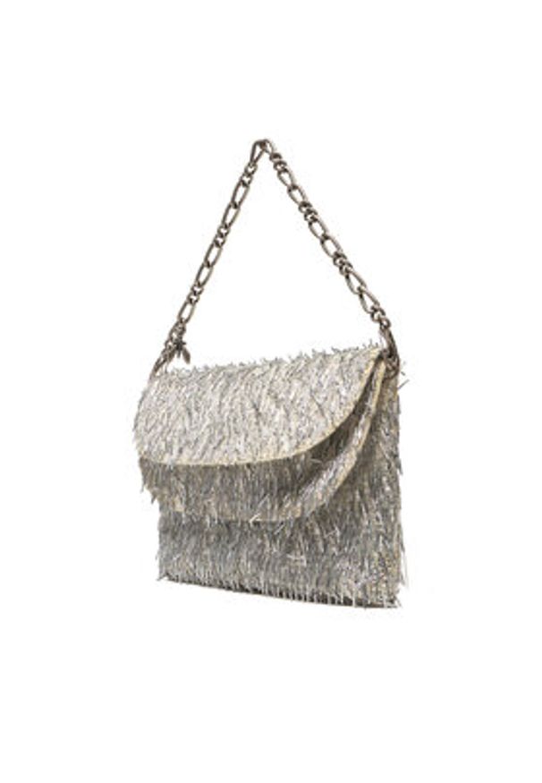 Patrizia Pepe Torebka 2B0156/A672-FG52 Srebrny. Kolor: srebrny