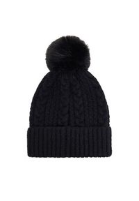 Nine West Czapka CEO-NW-W3-002-AW25 Czarny. Kolor: czarny. Materiał: akryl, materiał