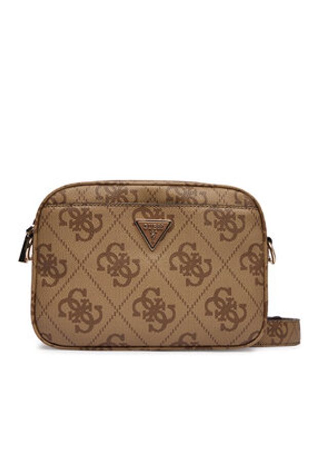 Guess Torebka Meridian II HWOS69 74140 Beżowy. Kolor: beżowy. Materiał: skórzane