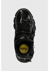 Buffalo sneakersy Cld Corin Butterflies kolor czarny 1630966. Zapięcie: sznurówki. Kolor: czarny. Materiał: guma. Obcas: na platformie #4