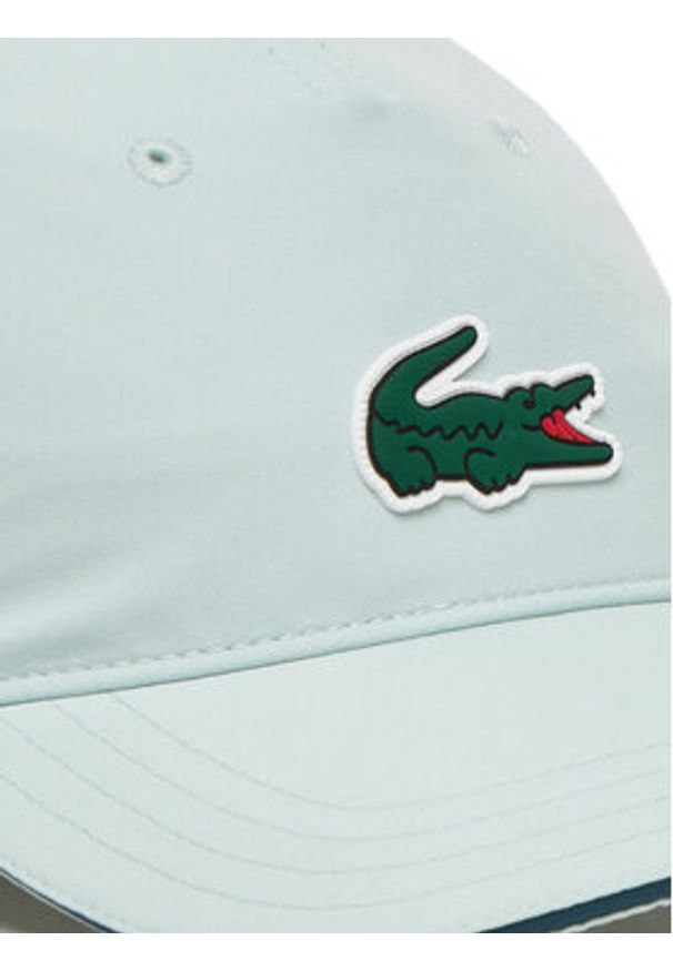 Lacoste Czapka z daszkiem RK6388 Zielony. Kolor: zielony. Materiał: poliester, materiał