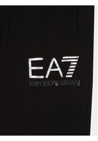 EA7 Emporio Armani Spodnie dresowe 6RBP54 BJEXZ 1200 Czarny Regular Fit. Kolor: czarny. Materiał: bawełna