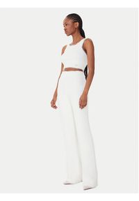 Guess Top O5BR01 Z1282 Écru Regular Fit. Materiał: syntetyk