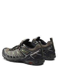 salomon - Salomon Sneakersy X Ultra Pioneer GORE-TEX L47196700 Szary. Kolor: szary. Materiał: nubuk, skóra. Technologia: Gore-Tex #6
