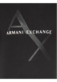 Armani Exchange T-Shirt 8NZT76 Z8H4Z 1200 Czarny Regular Fit. Kolor: czarny. Materiał: bawełna