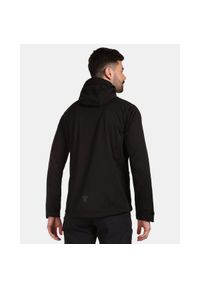 Kurtka turystyczna Kilpi Beltra. Kolor: czarny. Materiał: softshell. Sport: turystyka piesza #1