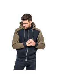 Bluza piankowa HELBOS AVACORE w kolorze granatowo-oliwkowym. Kolor: wielokolorowy, niebieski, zielony
