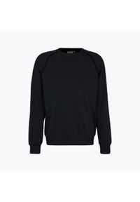 Fila - Bluza męska FILA Landin Raglan Crew Sweat. Kolor: czarny. Długość rękawa: raglanowy rękaw