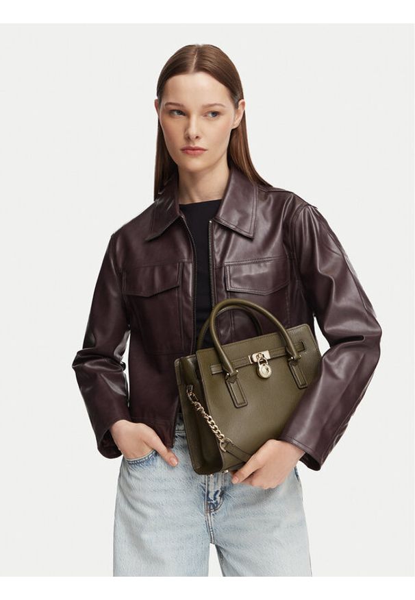 MICHAEL Michael Kors Torebka 30T6GNXS1L Zielony. Kolor: zielony. Materiał: skórzane