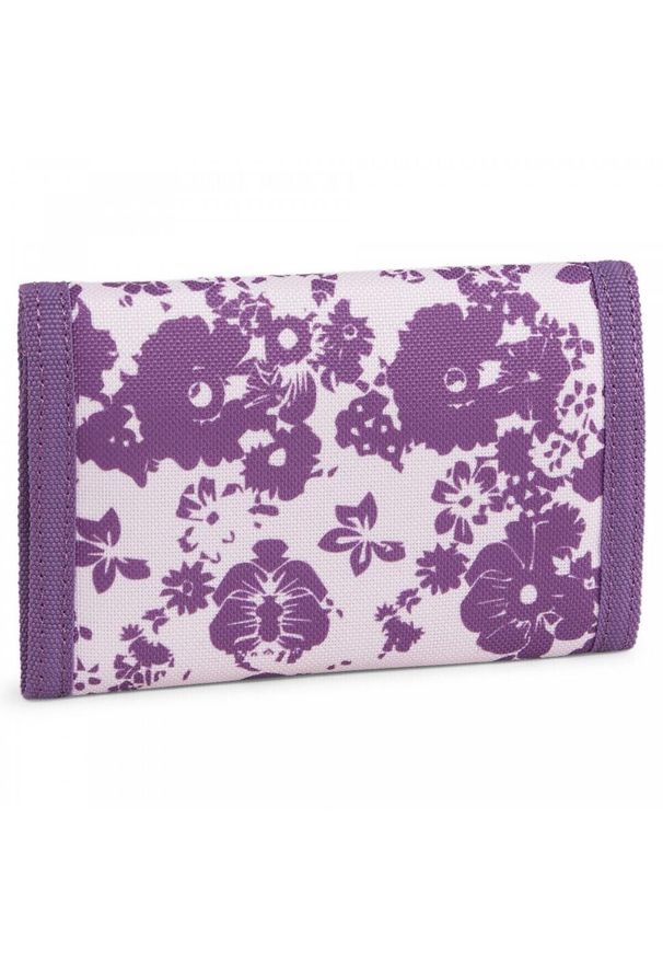 Portfel Puma Phase AOP Wallet, Dla obu płci. Kolor: fioletowy. Materiał: poliester, materiał. Sport: fitness