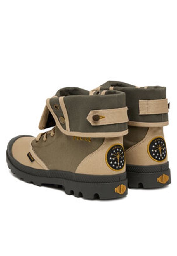 Palladium Trapery Baggy Hawkins Police 04623-308-M Zielony. Kolor: zielony. Materiał: materiał