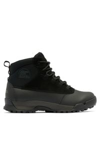 sorel - Sorel Trekkingi Buxton Lite Lace Plus Wp 2084871010 Czarny. Kolor: czarny. Materiał: zamsz, skóra. Sport: turystyka piesza