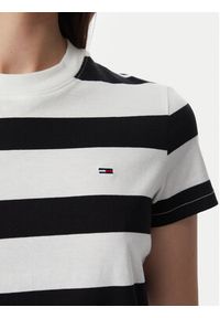 Tommy Jeans T-Shirt Flag DW0DW23801 Czarny Regular Fit. Kolor: czarny. Materiał: bawełna #5