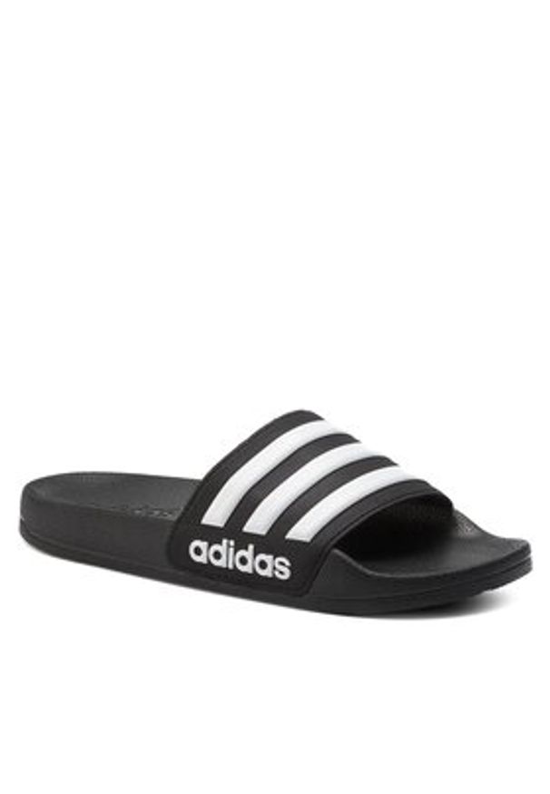 Adidas - adidas Klapki adilette Shower K G27625 Czarny. Kolor: czarny. Materiał: syntetyk