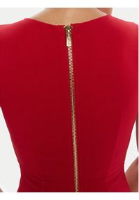 Marciano Guess Sukienka koktajlowa 5YGK30 7160A Czerwony Slim Fit. Kolor: czerwony. Materiał: syntetyk, wiskoza. Styl: wizytowy