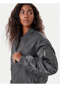 Guess Kurtka bomber W5YL08 WHDK2 Szary Regular Fit. Kolor: szary. Materiał: syntetyk #4