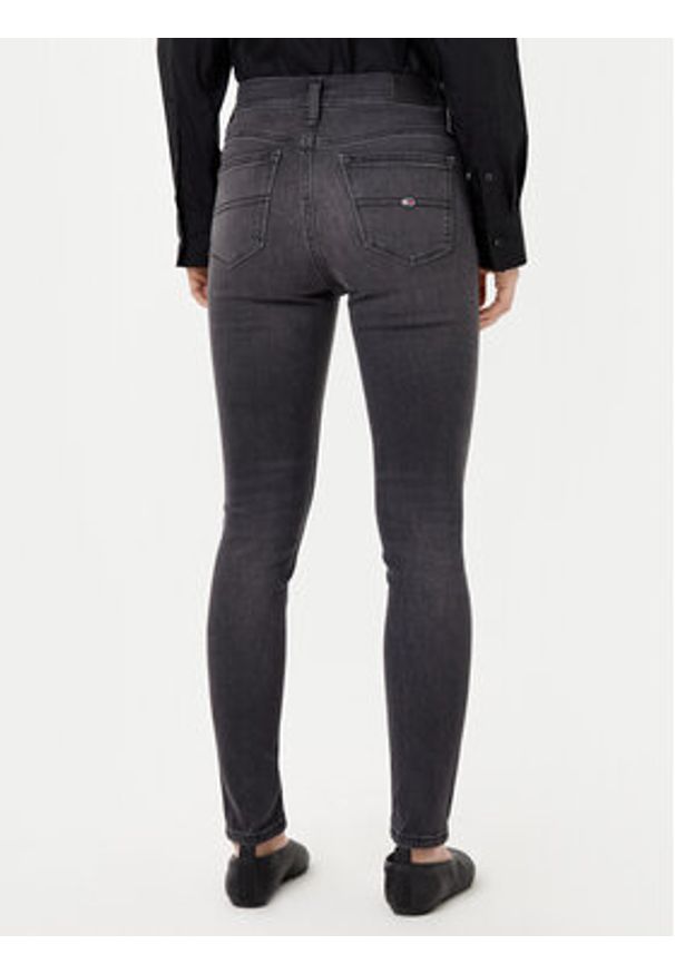 Tommy Jeans Jeansy Nora DW0DW19550 Szary Skinny Fit. Kolor: szary