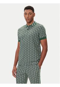 Lacoste Polo DH1417 Zielony Regular Fit. Typ kołnierza: polo. Kolor: zielony. Materiał: bawełna #7