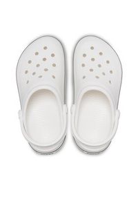 Crocs Klapki Crocs Crocband Clean Clog Kids 208477 Biały. Kolor: biały