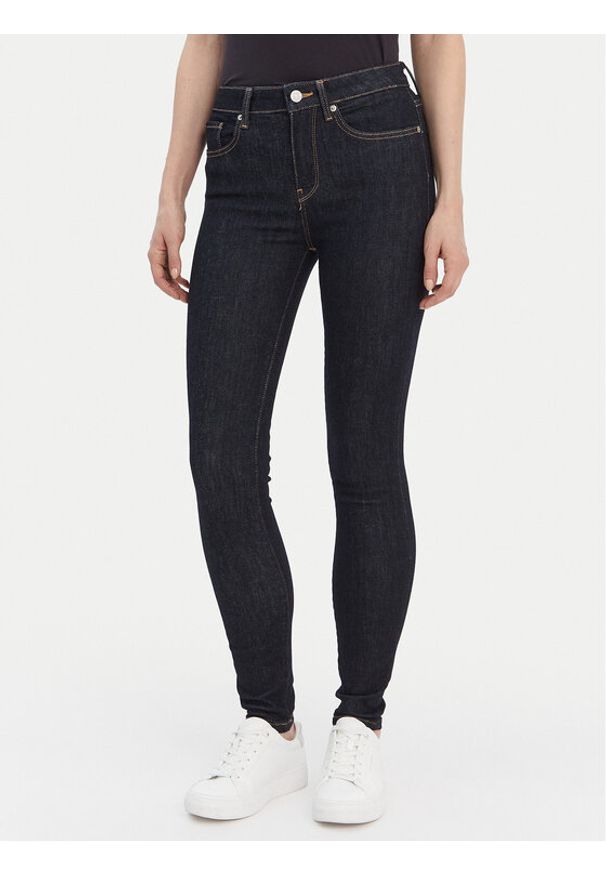 TOMMY HILFIGER - Tommy Hilfiger Jeansy Como WW0WW42487 Granatowy Skinny Fit. Kolor: niebieski