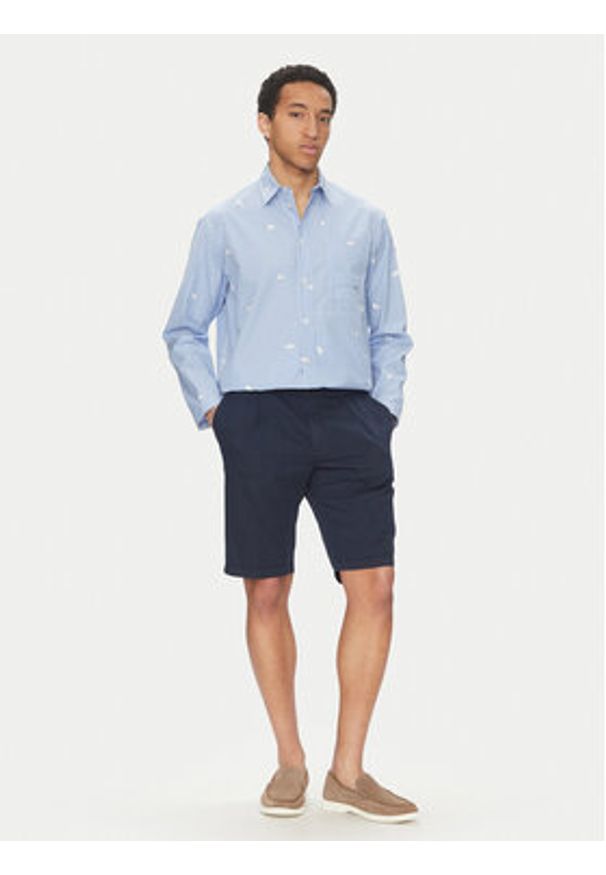 PAUL & SHARK - Paul&Shark Koszula 25413240 Niebieski Relaxed Fit. Kolor: niebieski. Materiał: bawełna
