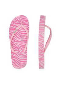 Juicy Couture Japonki 800290 Różowy. Kolor: różowy. Materiał: syntetyk #1