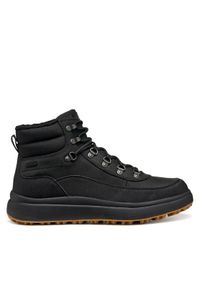 Geox Trekkingi U Granito + Grip B A U46FZD 04554 C9999 Czarny. Kolor: czarny. Materiał: zamsz, skóra. Sport: turystyka piesza