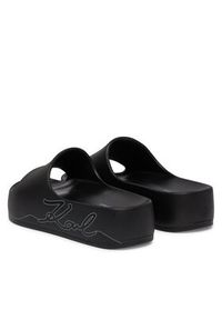 Karl Lagerfeld - KARL LAGERFELD Klapki Kobo II KL86048F Czarny. Kolor: czarny. Materiał: syntetyk #5